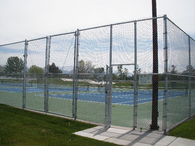 Rosewood Park Pickleball courts, photo by David Beecher