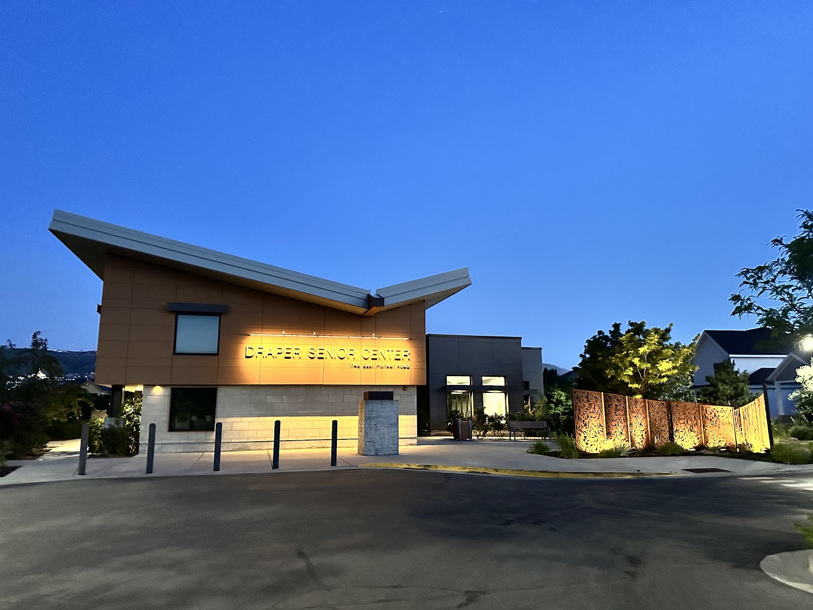 Draper Senior Center, photo by HC