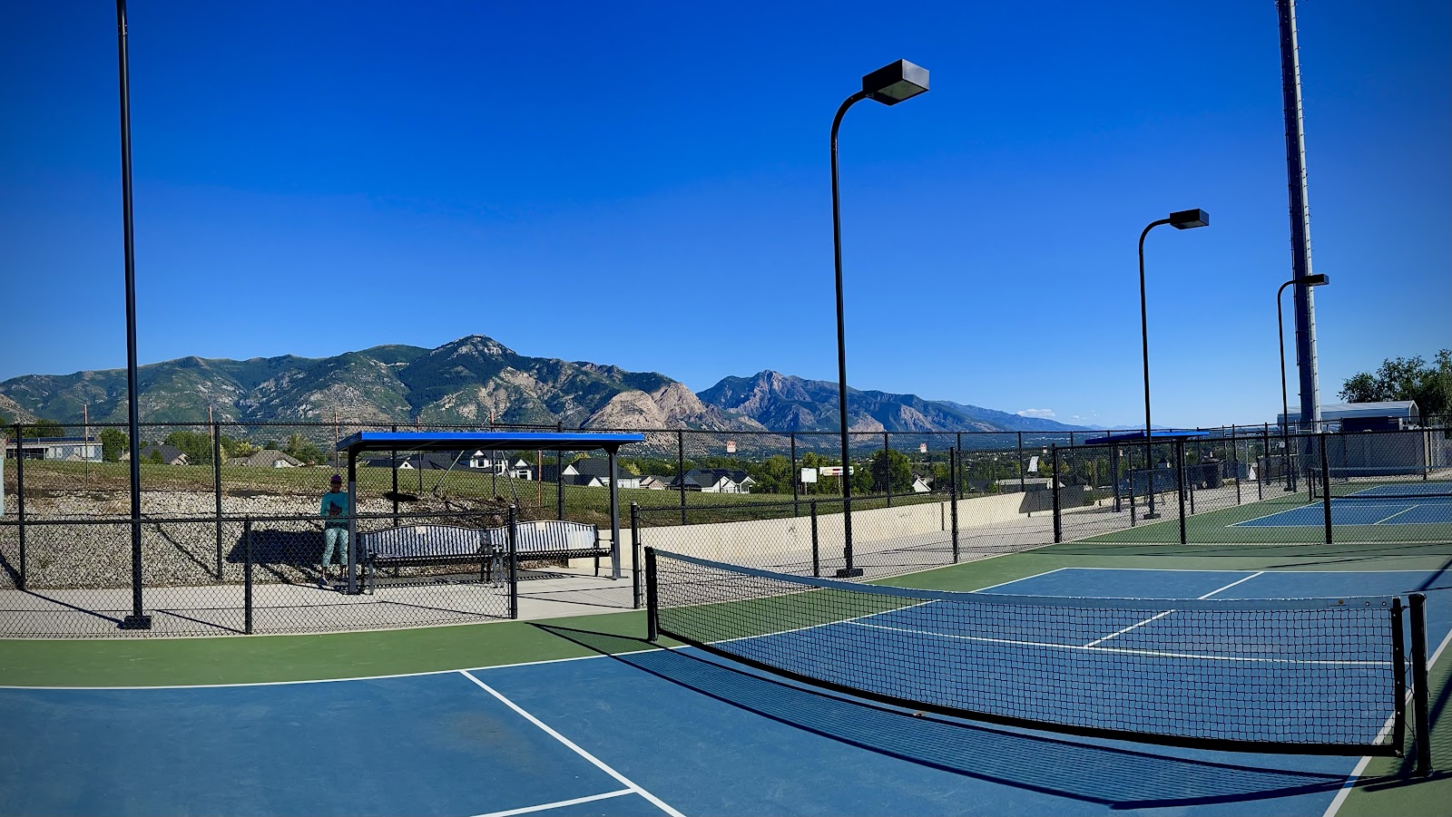 Pleasant View Pickleball Courts, photo by Jonathan Pruett