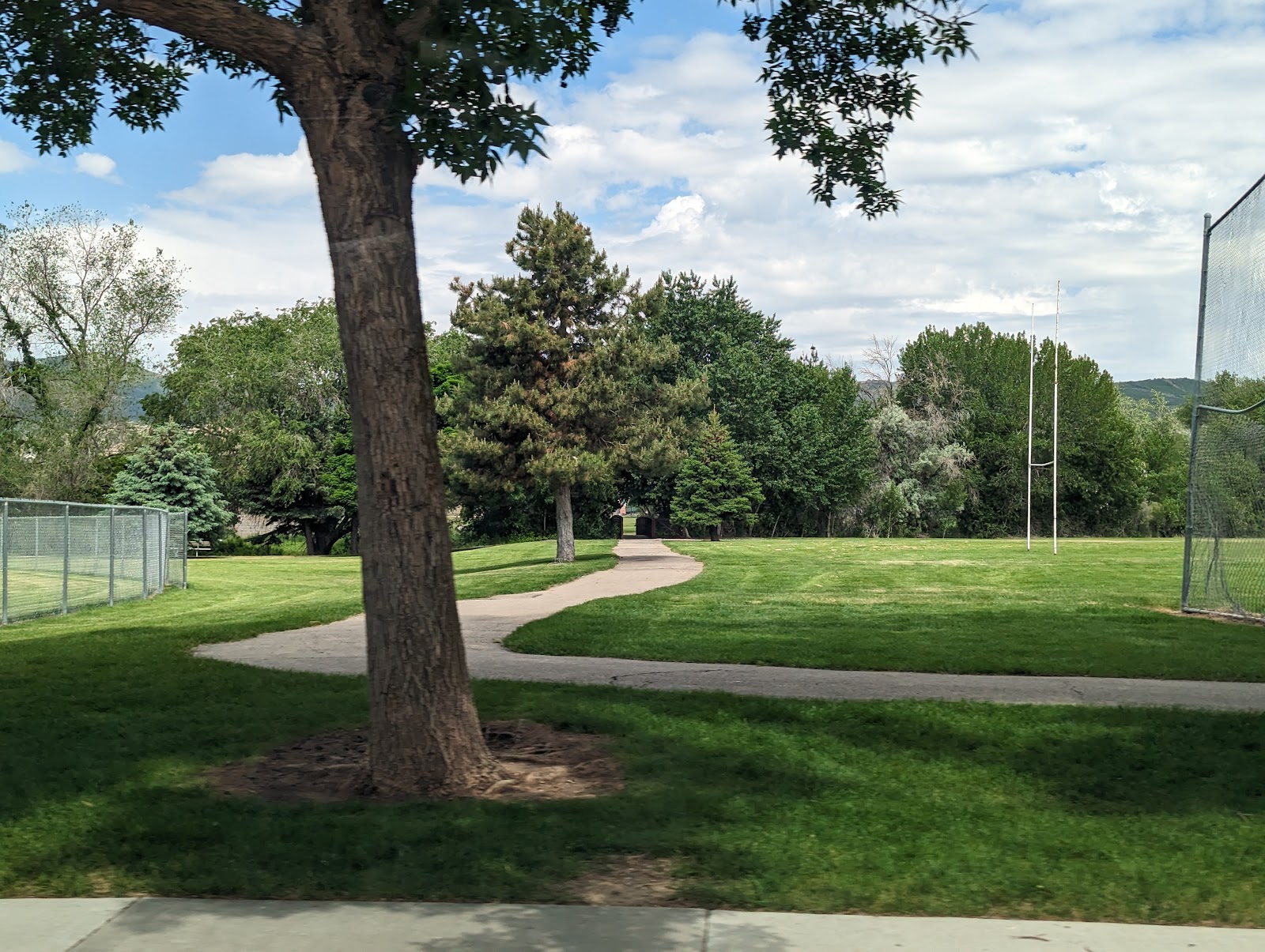 Burgess Park, photo by Brandon Ostler