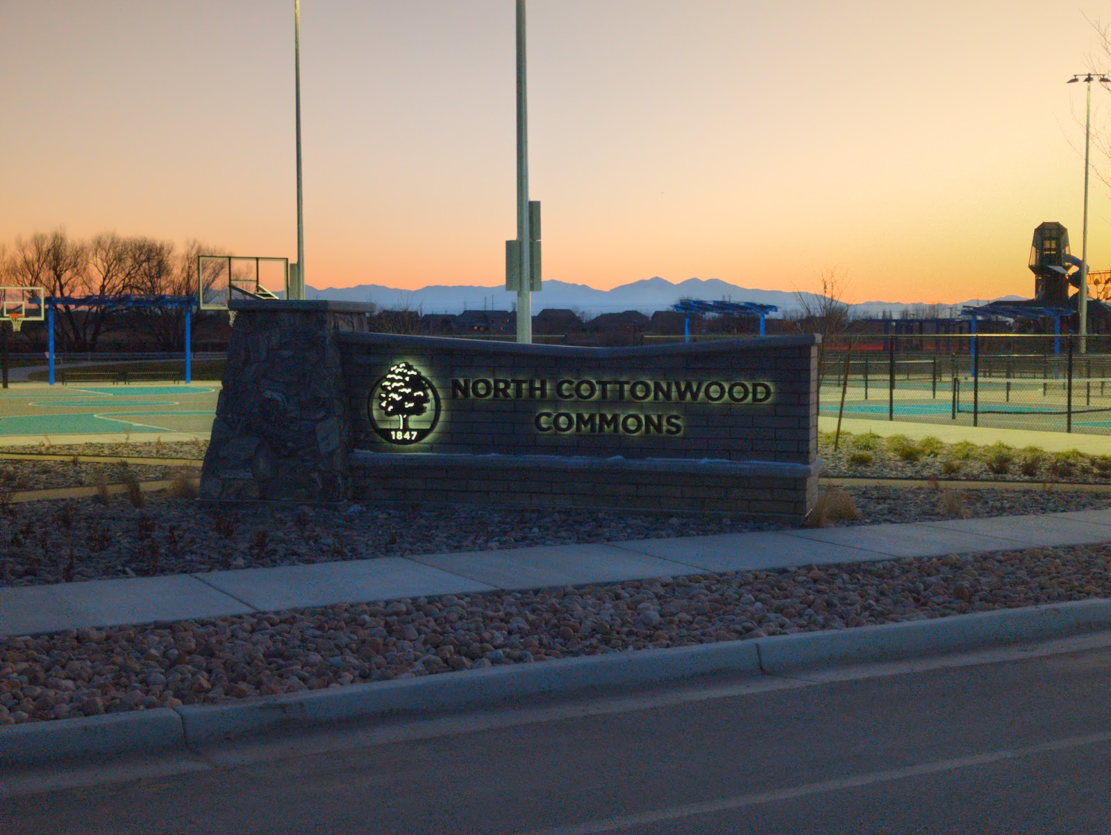 North Cottonwood Commons Park, photo by Hiram Tibbitts