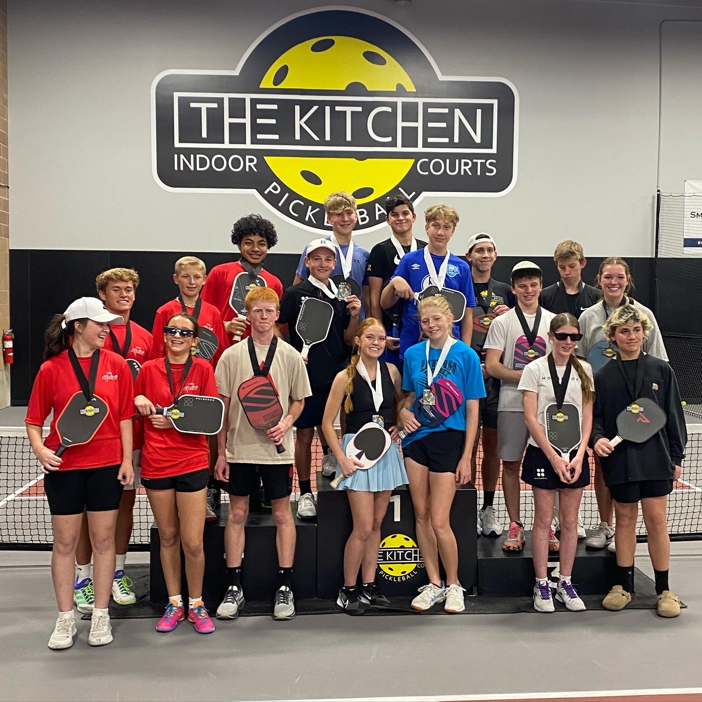 The Kitchen Indoor Pickleball Courts KAYSVILLE, photo by Landon Smith