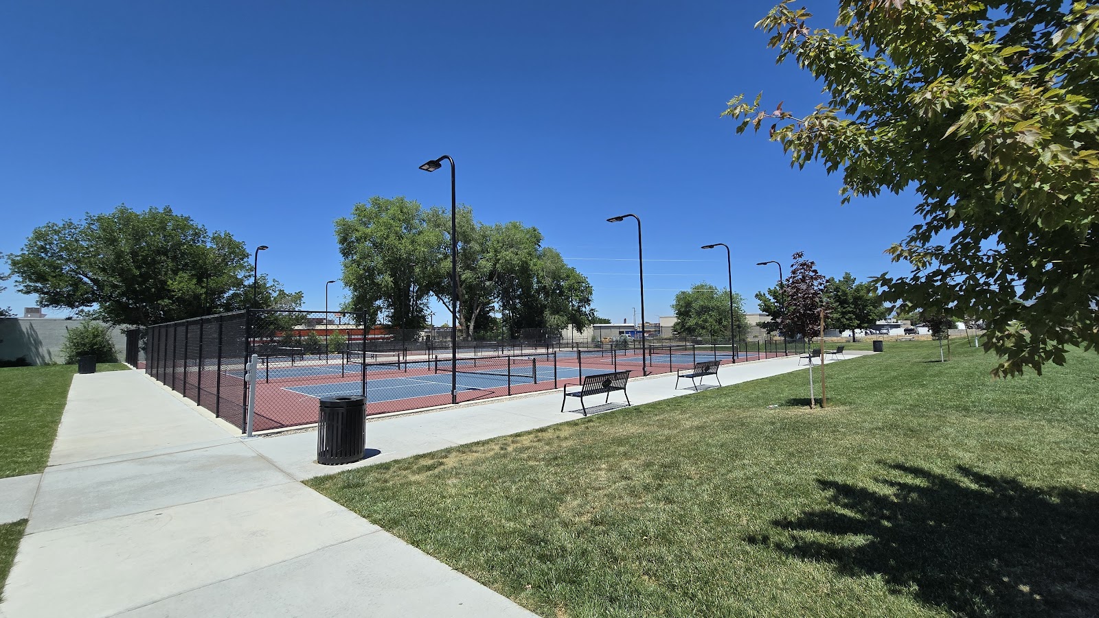 Pickleball Courts Washington Park, photo by Angelo Flores